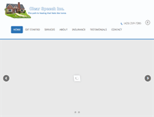 Tablet Screenshot of clearspeechinc.com
